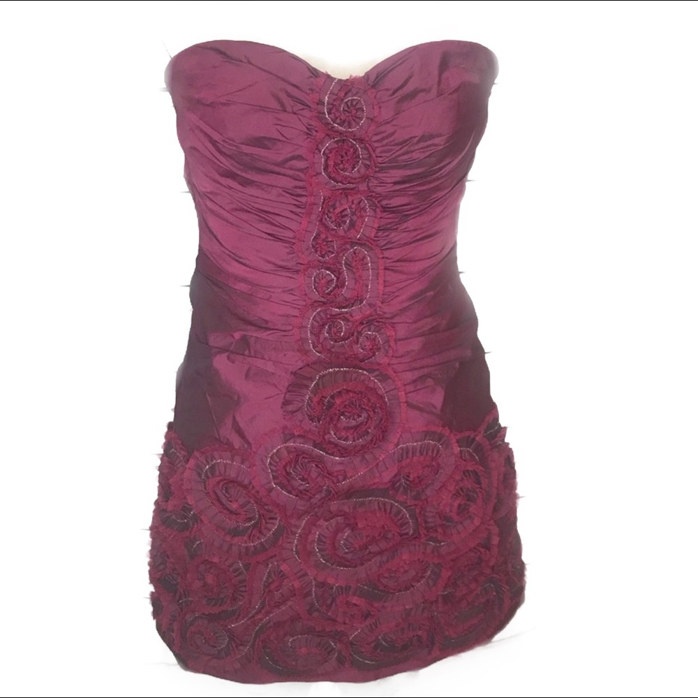 Jovani strapless formal cocktail dress, si…